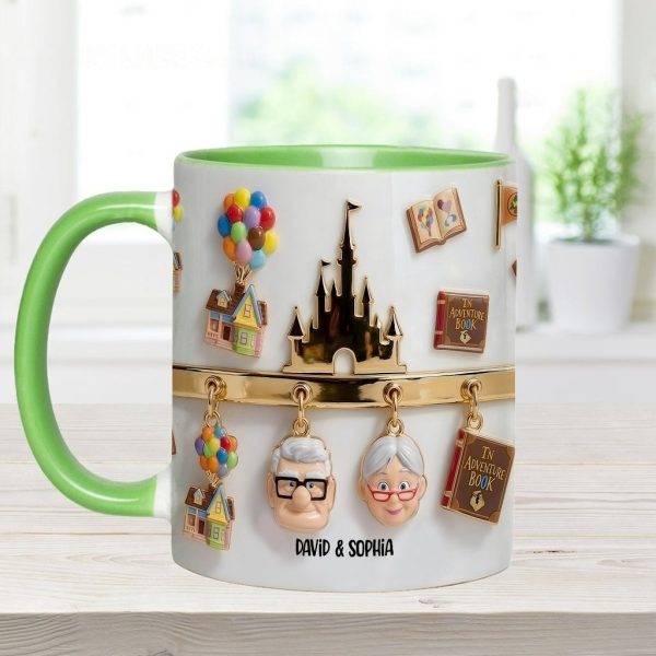DSNY Growing Old Together - Personalized Accent Mug - Gift For Grandparents, Parents, Couples NL122 DSNY Growing Old Together - Personalized Accent Mug - Gift For Grandparents, Parents, Couples NL122