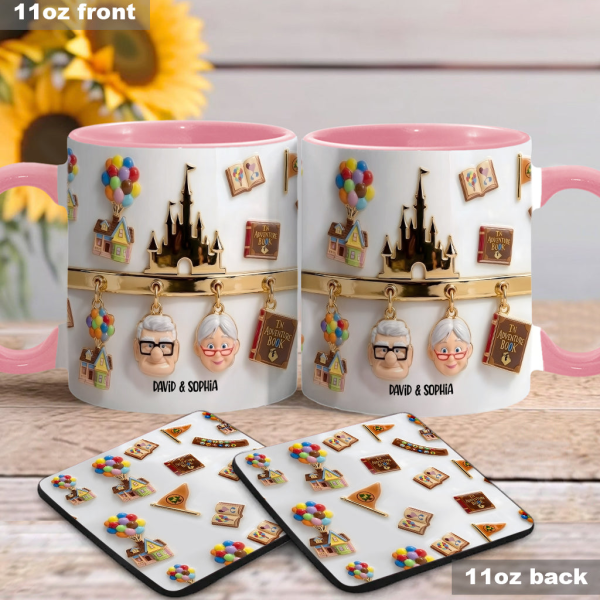 DSNY Growing Old Together - Personalized Accent Mug - Gift For Grandparents, Parents, Couples NL122 DSNY Growing Old Together - Personalized Accent Mug - Gift For Grandparents, Parents, Couples NL122