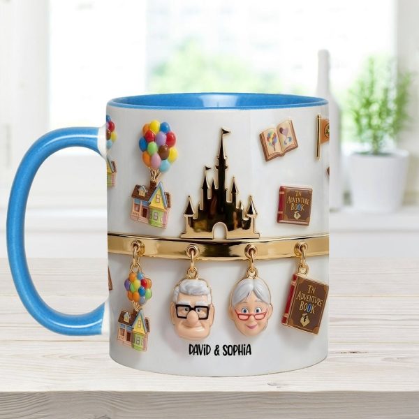 DSNY Growing Old Together - Personalized Accent Mug - Gift For Grandparents, Parents, Couples NL122 DSNY Growing Old Together - Personalized Accent Mug - Gift For Grandparents, Parents, Couples NL122