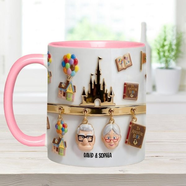 DSNY Growing Old Together - Personalized Accent Mug - Gift For Grandparents, Parents, Couples NL122 DSNY Growing Old Together - Personalized Accent Mug - Gift For Grandparents, Parents, Couples NL122