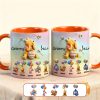 DSNY Honey Bear - Personalized Accent Mug - Gift For Grandma, Mom, Kids, Mother's Day HH01
