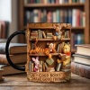 DSNY Honey Bear Good Books Make Good Friend - Personalized Accent Mug - Gift For Movie Fans, Book Lovers NL122 DSNY Honey Bear Good Books Make Good Friend - Personalized Accent Mug - Gift For Movie Fans, Book Lovers NL122