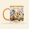 DSNY Honey Bear Happy 100 Years Of Woodland Friends - Personalized Accent Mug - Anniversary Gift For Movie Fans NL122 DSNY Honey Bear Happy 100 Years Of Woodland Friends - Personalized Accent Mug - Anniversary Gift For Movie Fans NL122