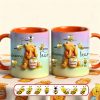DSNY Honey Bear Love Mother - Personalized Accent Mug - Gift For Mom, Grandma NL122 DSNY Honey Bear Love Mother - Personalized Accent Mug - Gift For Mom, Grandma NL122