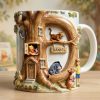 DSNY Honey Bear Tree Letter - Personalized White Edge-To-Edge Mug - Gift For Movie Fans NL122 DSNY Honey Bear Tree Letter - Personalized White Edge-To-Edge Mug - Gift For Movie Fans NL122