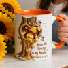 DSNY Honey Bear You're The Honey In My Heart - Personalized Accent Mug - Gift For Couple, Fan Movies HH01 DSNY Honey Bear You're The Honey In My Heart - Personalized Accent Mug - Gift For Couple, Fan Movies HH01