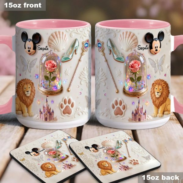 DSNY Magic Mouse Moments - Personalized Accent Mug - Gift For Movie Fans NL122 DSNY Magic Mouse Moments - Personalized Accent Mug - Gift For Movie Fans NL122