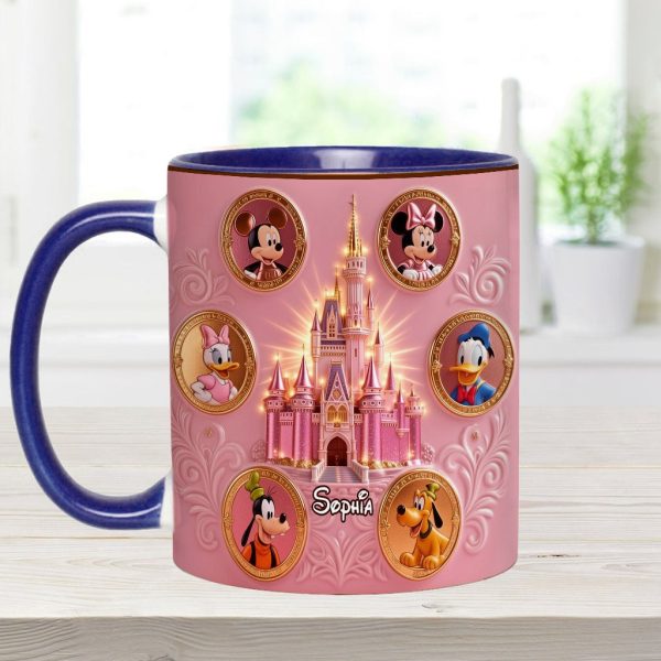 DSNY Magical Castle - Personalized Accent Mug - Gift For Movie Fans NL122 DSNY Magical Castle - Personalized Accent Mug - Gift For Movie Fans NL122