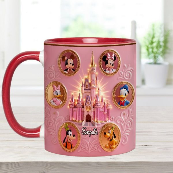 DSNY Magical Castle - Personalized Accent Mug - Gift For Movie Fans NL122 DSNY Magical Castle - Personalized Accent Mug - Gift For Movie Fans NL122