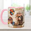 DSNY True Love Never Gets Old - Personalized Accent Mug - Gift For Couple, Fan Movies HH01 DSNY True Love Never Gets Old - Personalized Accent Mug - Gift For Couple, Fan Movies HH01