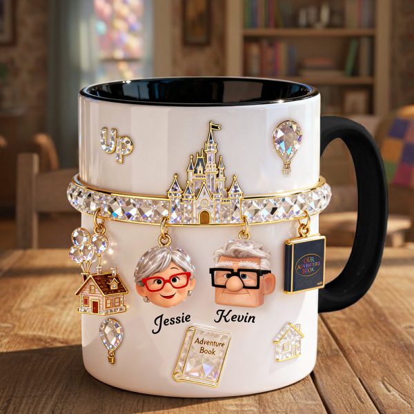 DSNY You Are My Greatest Adventure - Personalized Accent Mug - Gift For Couple, Fan Movies, Valentine | HH01