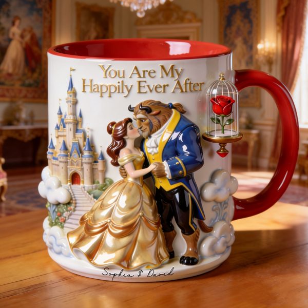 DSNY You Are My Happily Ever After - Personalized Accent Mug - Gift For Couple, Fan Movies HH01 DSNY You Are My Happily Ever After - Personalized Accent Mug - Gift For Couple, Fan Movies HH01