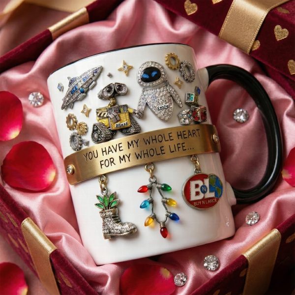 DSNY You Have My Whole Heart For My Whole Life - Personalized Accent Mug - Gift For Couple, Fan Movies | HH01 DSNY You Have My Whole Heart For My Whole Life - Personalized Accent Mug - Gift For Couple, Fan Movies | HH01