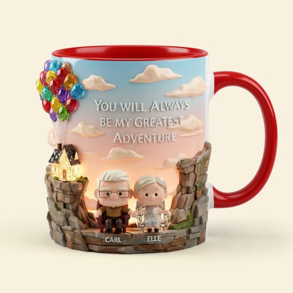 DSNY You Will Always Be My Greatest Adventure - Personalized Accent Mug - Gift For Couple, Fan Movies HH01 DSNY You Will Always Be My Greatest Adventure - Personalized Accent Mug - Gift For Couple, Fan Movies HH01