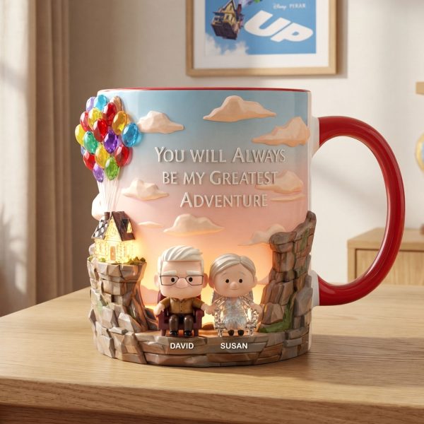 DSNY You Will Always Be My Greatest Adventure - Personalized Accent Mug - Gift For Couple, Fan Movies HH01 DSNY You Will Always Be My Greatest Adventure - Personalized Accent Mug - Gift For Couple, Fan Movies HH01