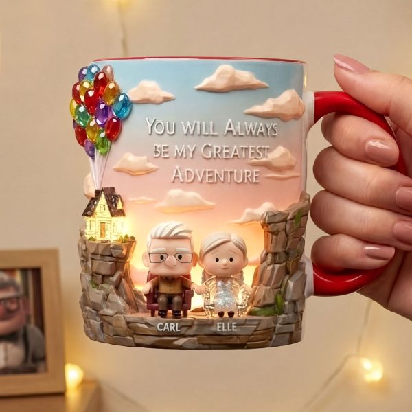 DSNY You Will Always Be My Greatest Adventure - Personalized Accent Mug - Gift For Couple, Fan Movies HH01 DSNY You Will Always Be My Greatest Adventure - Personalized Accent Mug - Gift For Couple, Fan Movies HH01