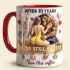 DSNY You're Still Hotter Than This Coffee - Personalized Accent Mug - Gift For Couple, Fan Movies, Anniversary HH01 DSNY You're Still Hotter Than This Coffee - Personalized Accent Mug - Gift For Couple, Fan Movies, Anniversary HH01