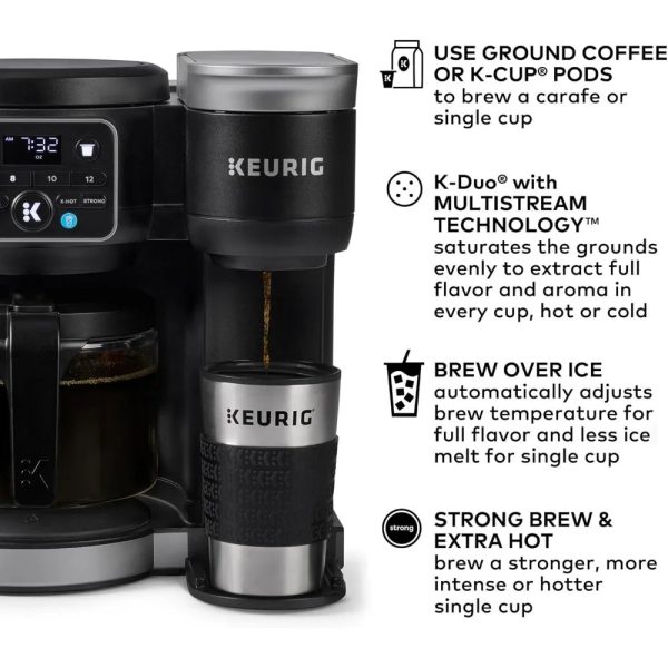 Dual Brew Coffee Maker With Multistream Technology Dual Brew Coffee Maker With Multistream Technology