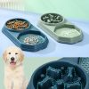 Dual Slow Feeder & Lick Mat Bowl