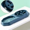 Dual Slow Feeder & Lick Mat Bowl
