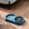 Dual Slow Feeder & Lick Mat Bowl