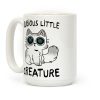 Dubious Little Creature Cat Coffee Mug Dubious Little Creature Cat Coffee Mug