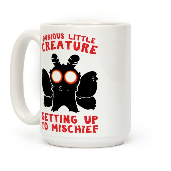 Dubious Little Creature Mothman Coffee Mug Dubious Little Creature Mothman Coffee Mug