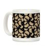 Dumplings Pattern Black Coffee Mug