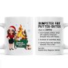 Dumpster Fire Putter-Outer Definition - Personalized Mug - Funny Gift For Coworkers, Boss, Supervisor Dumpster Fire Putter-Outer Definition - Personalized Mug - Funny Gift For Coworkers, Boss, Supervisor