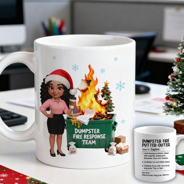 Dumpster Fire Putter-Outer Definition - Personalized Mug - Funny Gift For Coworkers, Boss, Supervisor Dumpster Fire Putter-Outer Definition - Personalized Mug - Funny Gift For Coworkers, Boss, Supervisor
