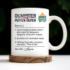Dumpster Fire Putter-Outer For Colleagues And Friends - Personalized Custom Coffee Mug - COL101_MG Dumpster Fire Putter-Outer For Colleagues And Friends - Personalized Custom Coffee Mug - COL101_MG