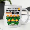 Dumpster Fire Response Team - Personalized Mug - Funny Christmas Gift, White Elephant Gift for Coworkers, Boss