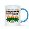 Dumpster Fire Response Team - Personalized Mug - Funny Christmas Gift, White Elephant Gift for Coworkers, Boss