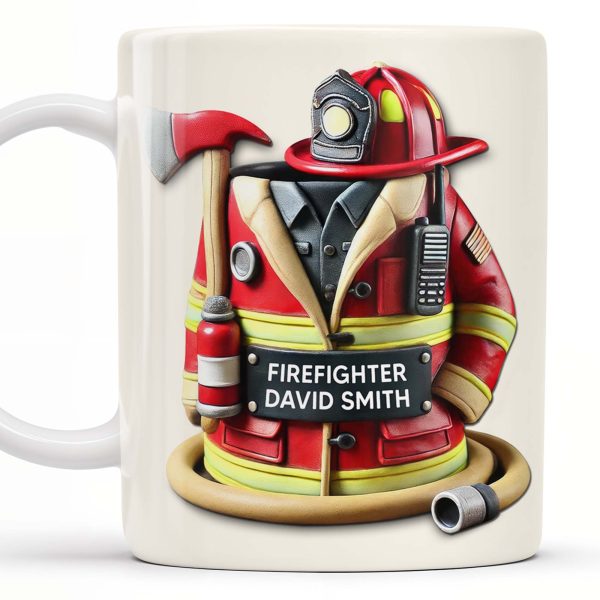 Dumpster Firefighter, Transforming Disasters Into Opportunities, Heroic Text Design - Personalized Custom Coffee Mug - FIF001_MG Dumpster Firefighter, Transforming Disasters Into Opportunities, Heroic Text Design - Personalized Custom Coffee Mug - FIF001_MG