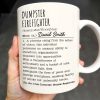 Dumpster Firefighter, Transforming Disasters Into Opportunities, Heroic Text Design - Personalized Custom Coffee Mug - FIF001_MG Dumpster Firefighter, Transforming Disasters Into Opportunities, Heroic Text Design - Personalized Custom Coffee Mug - FIF001_MG