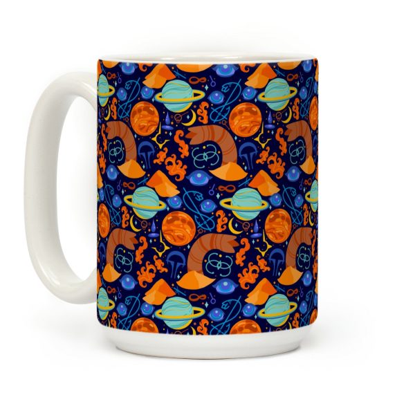 Dune Planetary Pattern Coffee Mug
