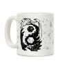 Dungeons and Dragons Yin Yang Coffee Mug Dungeons and Dragons Yin Yang Coffee Mug