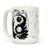Dungeons and Dragons Yin Yang Coffee Mug Dungeons and Dragons Yin Yang Coffee Mug
