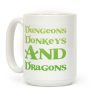 Dungeons, Donkeys and Dragons Coffee Mug