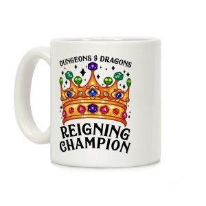 Dungeons & Dragons Reigning Champion Coffee Mug