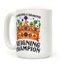 Dungeons & Dragons Reigning Champion Coffee Mug