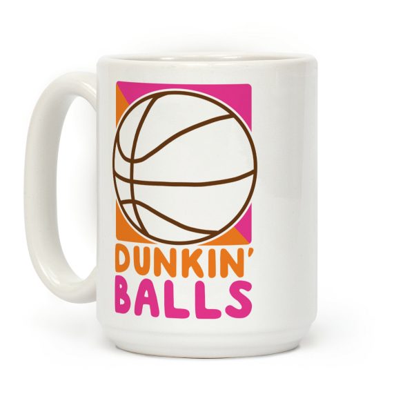 Dunkin' Balls - Basketball Coffee Mug Dunkin' Balls - Basketball Coffee Mug