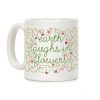 Earth Laughs In Flowers (Emerson Quote) Coffee Mug Earth Laughs In Flowers (Emerson Quote) Coffee Mug