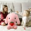 Easter White Rabbit Plush Toy with Carrot Easter White Rabbit Plush Toy with Carrot