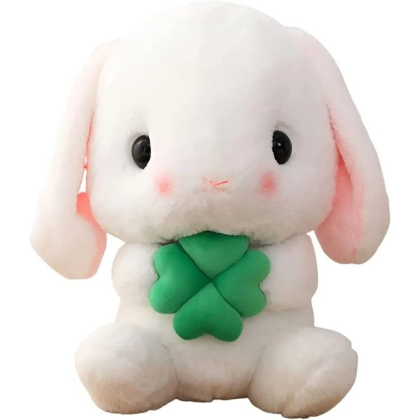 Easter White Rabbit Plush Toy with Carrot Easter White Rabbit Plush Toy with Carrot