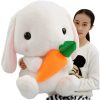 Easter White Rabbit Plush Toy with Carrot Easter White Rabbit Plush Toy with Carrot