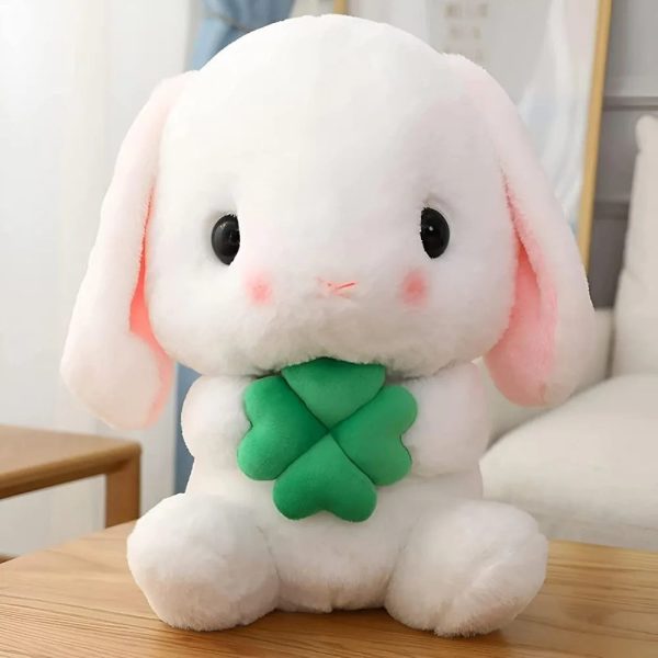 Easter White Rabbit Plush Toy with Carrot Easter White Rabbit Plush Toy with Carrot