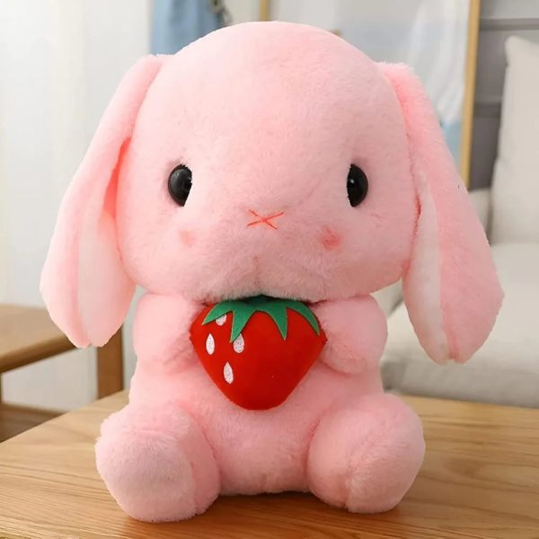 Easter White Rabbit Plush Toy with Carrot Easter White Rabbit Plush Toy with Carrot
