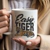 Easy Tiger Personalized Mug, Vintage Wild Animal Retro Grunge Gift With Custom Name Easy Tiger Personalized Mug, Vintage Wild Animal Retro Grunge Gift With Custom Name