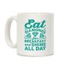 Eat Diamonds For Breakfast And Shine All Day Coffee Mug Eat Diamonds For Breakfast And Shine All Day Coffee Mug
